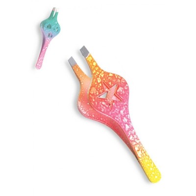 Penseta gene cap oblic multicolor foto