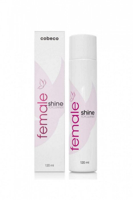 Spray pentru curatare jucarii erotice Female Shine Cobeco 120 ml