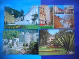 HOPCT LOT 2390 BAILE HERCULANE -JUD CARAS SEVERIN -4 CARTI POSTALE-CIRCULATE, Circulata, Printata, Caras-Severin