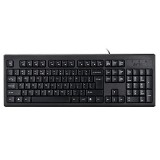 TASTATURA A4TECH, &quot;KR83&quot;, cu fir, 104 taste format standard, USB, negru, &quot;KR-83-USB&quot; (timbru verde 0.8 lei)
