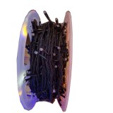 Rola instalatie de craciun cu 1000 led-uri multicolore,100 metri pentru exterior