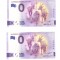 Bancnote souvenir 0 euro Austria Alpenzoo Innsbruck-Tirol 2022-3, UNC, consecuti