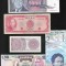 Set 5 bancnote de prin lume adunate (cele din imagini) #329