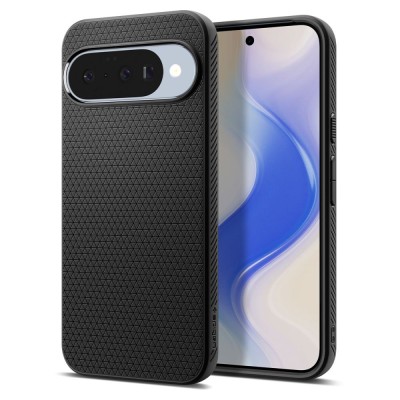 Husa silicon Google Pixel 10 10 Pro Spigen - Liquid Air Matte Black foto