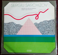 DISC LP RCM: SERGIU SARCHIZOV - CONCERTO FOR VIOLIN/ELANURI (ST-ECE 01978/1982) foto