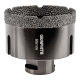 Carota diamantata 68mm x M14 GRAPHITE 55H315 HardWork ToolsRange