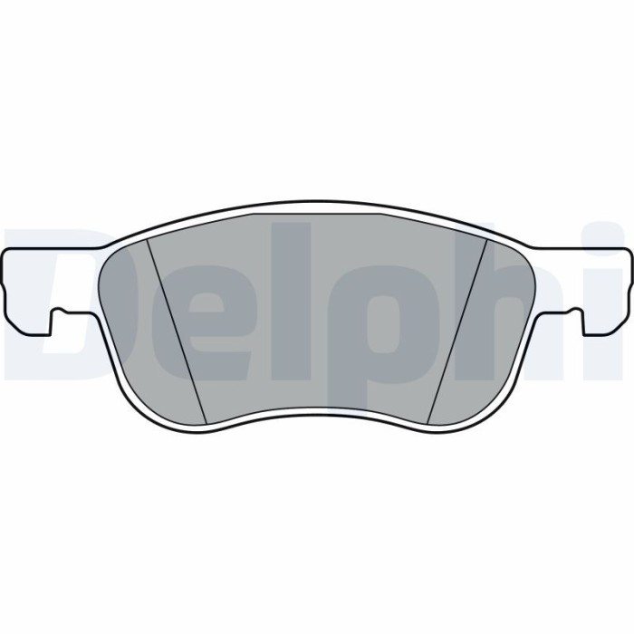 DELPHI LP3365 set placute frana,frana disc