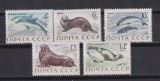 RUSIA U.R.S.S.1971FAUNA MARINA MI. 3913-3917 MNH, Nestampilat