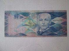 Barbados 2 Dollars 2013 foto