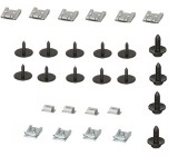 Set fixare scut protectie sub motor Clasa C 202007; Clasa C, 202014; Clasa C Sportcoupe, 202008, Clasa E W211/W212 202016; fixare scut sub motor +