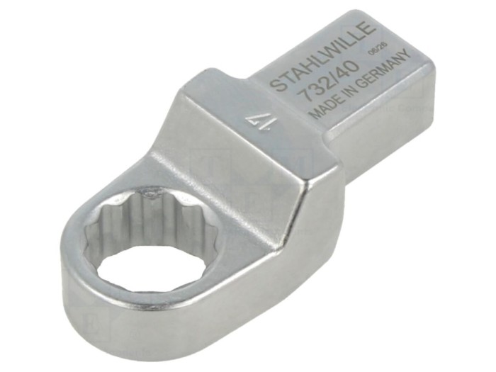 Capăt cheie inelare 17mm