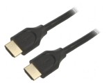 Cablu HDMI 2.1 HDCP 2.2, 1.5m, PVC, mufă din ambele părţi, Goobay