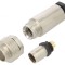 Conector M9 Mufă Tată Aurit 125V IP67 8 Pin pe Cablu