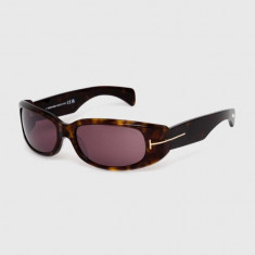 Tom Ford ochelari de soare femei, culoarea maro, FT1064_5952S