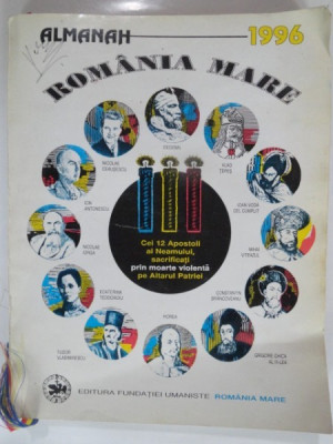Almanah Romania Mare 1996 foto