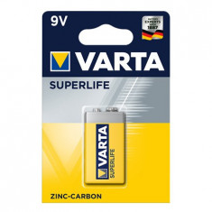 BATERIE 9V BLISTER 1 BUC VARTA SUPERLIFE foto