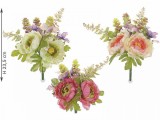 Cumpara ieftin Set 3 buchete Peonia artificiala 23.5 cm