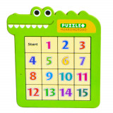 Joc interactiv, puzzle cu numere, 7Toys