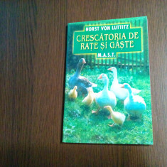 CRESCATORIA DE RATE SI GASTE - Horst Von Luttitz - 2003, 175 p.