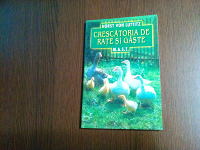 CRESCATORIA DE RATE SI GASTE - Horst Von Luttitz - 2003, 175 p. foto