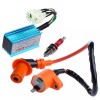 CDI Sport, Bobina Aprindere, Bujie A7TC Scuter Chinezesc GY6 4T 50cc 80cc 125cc 150cc