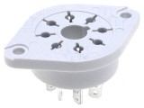 Stativ PIN 8 10A 250VAC pe panou pentru lipit R15
