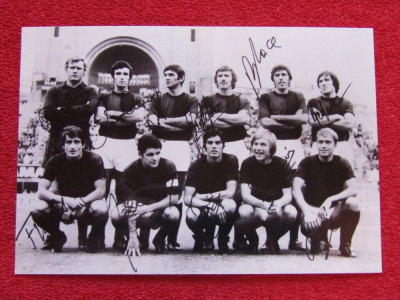 Foto (veche) - echipa de fotbal BOLOGNA FC (Italia sezonul 1971 - 1972) foto