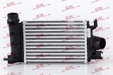 Intercooler Dacia Jogger, Logan, Sandero, motor: 1.0 TCe, intrare/iesire conectare rapida, 260x192x20, SRLine, Aluminiu/ Plastic brazat, 144968819R