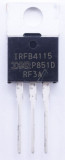 TRANZISTOR N-CANAL MOSFET, 150V 104A, TO-220 IRFB4115PBF INFINEON