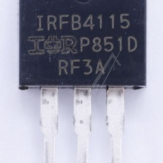 TRANZISTOR N-CANAL MOSFET, 150V 104A, TO-220 IRFB4115PBF INFINEON