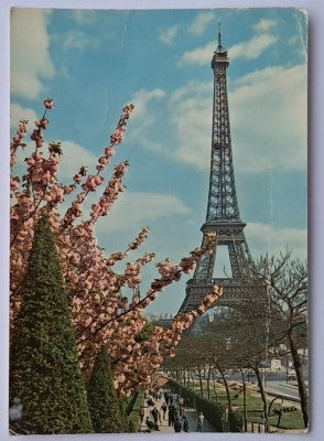 Carte Postala, Turnul Eiffel foto