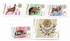 Romania - Trofee de vanatoare, 1965 - serie neobliterata