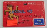 B12 2 - Card bancar foarte vechi - piesa de colectie