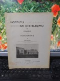 Ioan Slavici, Institutul Otetelesanu Magurele, Chevallier &amp; Torok, 1906, Monografie ilustrata