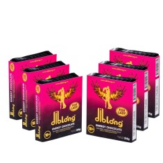 Set 6 bucati-Supliment alimentar Diblong Energy Chocolate pentru femei pe baza de ciocolata, cu plante care sustin sanatatea sexuala si recapatarea en