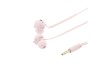 Casti In-Ear Tellur Pixy Roz, Jack 3.5mm, Microfon, Carcasa Inclusa, Compatibile Universal, Sunet Clar, Usoare