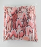 Perna cu Modele Penis, 30x30 cm, Rosu