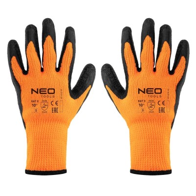 Manusi de lucru din poliester acoperit cu latex, 2242X, marimea 10 HardWork ToolsRange foto