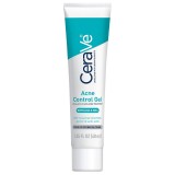 Gel de Fata, Cerave, Acne Control gel, cu AHA si BHA, pentru Ten cu Tendinta Acneica, Anti-Imperfect