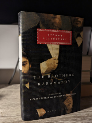 The Brothers Karamazov, Everyman&amp;#039;s Library, tr. Pevear and Volokhonsky foto