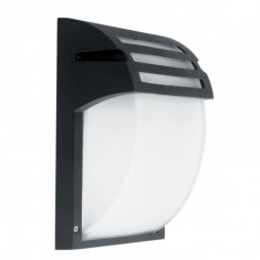 GARDEN WALL LAMP E27 IP44 BLACK foto