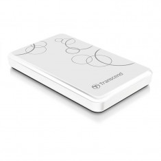 Hard disk extern Transcend StoreJet 25A3 1TB 2.5 inch USB 3.0 White foto