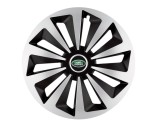 Cumpara ieftin Set 4 capace roti Fox Gri-Negru R15 pentru gama auto Land Rover, Autohelix MSA