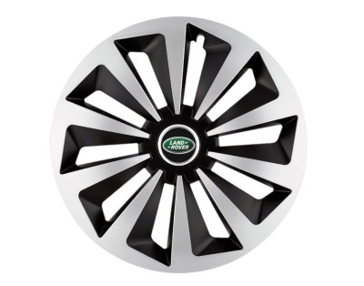Set 4 capace roti Fox Gri-Negru R15 pentru gama auto Land Rover foto