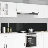 Cumpara ieftin Panou de bucatarie 2 buc. Negru 120 x 40 cm sticla securizata
