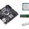 Kit Placa de Baza Second Hand Asus PRIME H310I-PLUS R2.0 + Procesor Intel Core i3-8100 3.60GHz, 8GB DDR4, SSD 256GB NVME, Shield, Cooler NewTechnology