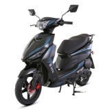 Scuter Blinc Fantasy 50cc, culoare negru/albastru Cod Produs: MX_NEW BLINCFANTASY501-3
