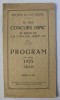 Program Hipic Arad 1925, Divizia I Cavalerie, Concurs 2-3 Mai, Carte Veche, Tipografia Diecezana