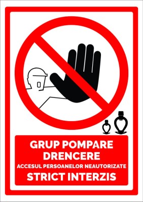Indicator pentru grup pompare drencere foto