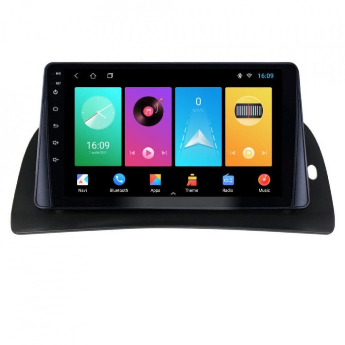 Navigatie dedicata cu Android Renault Kangoo II 2014 - 2021, 2GB RAM, Radio GPS